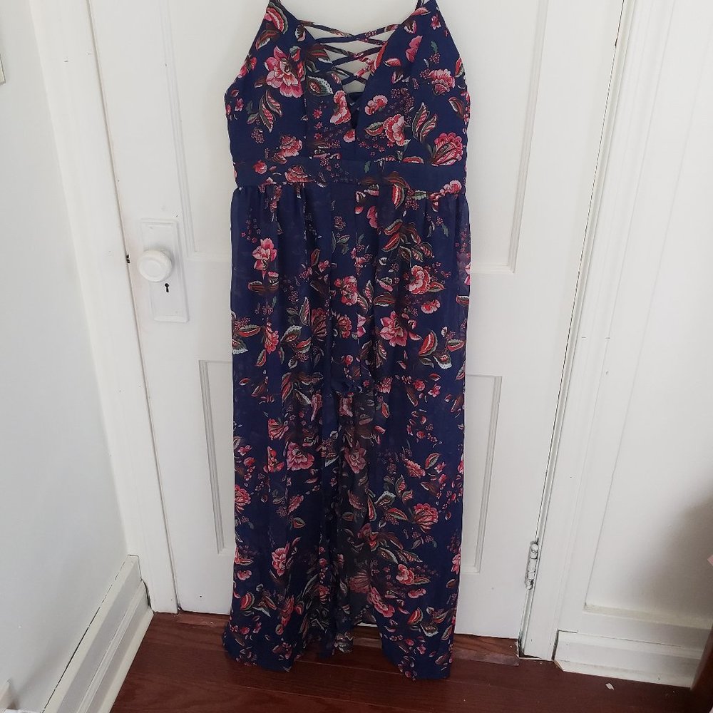 Chic Maxi Romper Junior Size Large NWT